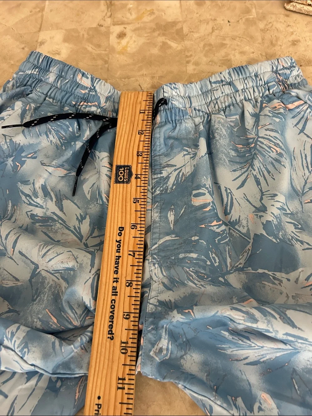 Columbia Summertide Printed 8”Inseam Regular Fit Athletic Shorts Men’s Size M